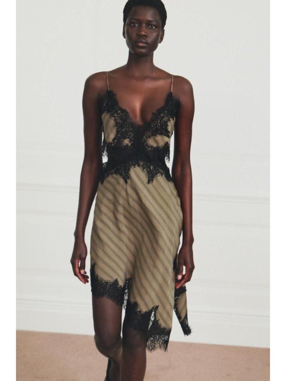 ZARA ZW COLLECTION CUT-OUT SLIP DRESS - Picture 3 of 8